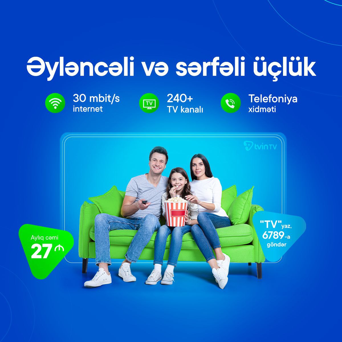 “Aztelekom” MMC yeni rəqəmsal TV xidmətini təqdim edir