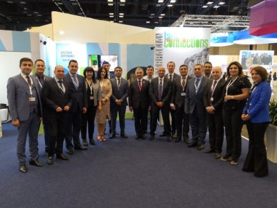 Azerbaijani delegation attending ITU Telecom World 2018