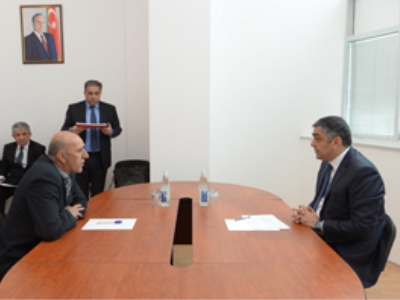 Minister of Transport, Communications and High Technologies receives citizens in Gobustan